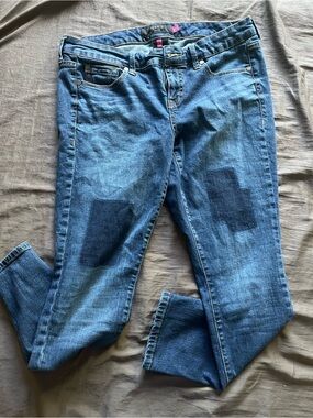 Torrid Women’s Blue Patchwork Jeans Sz 12